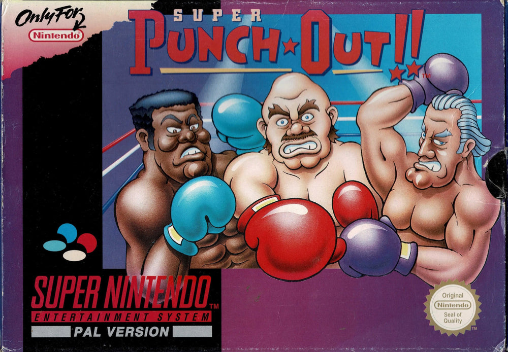 Punch-Out (kosmetiske fejl på kassen) - ZZGames.dk