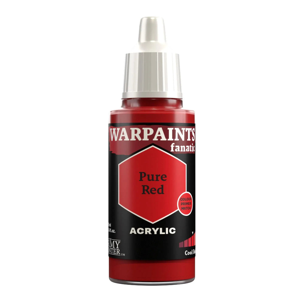 Pure Red (Warpaints Fanatic Acrylics) - ZZGames.dk