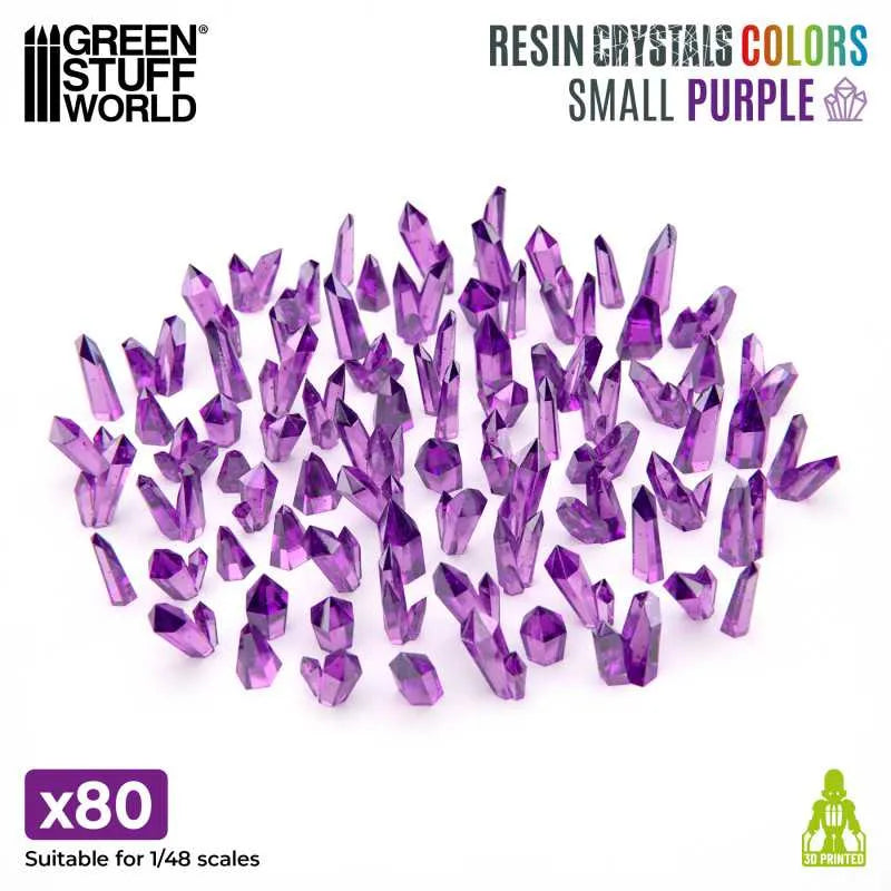 
                  
                    Resin Crystals - Small PURPLE x80
                  
                