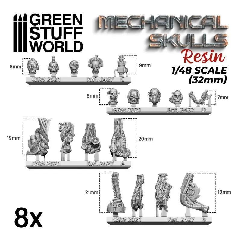 
                  
                    Resin Mechanical Skulls - ZZGames.dk
                  
                