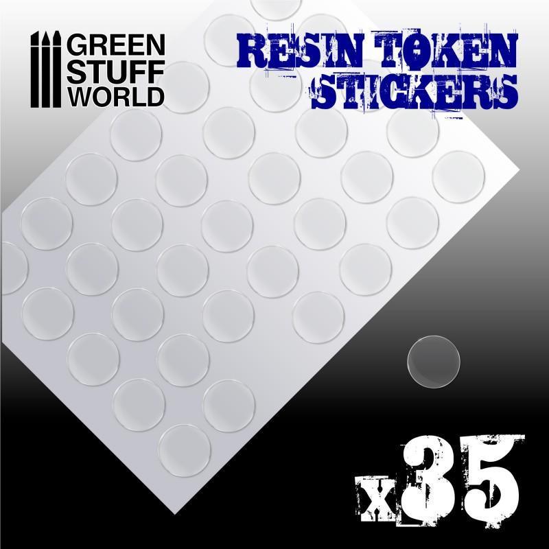 
                  
                    Resin Token Stickers - 25mm - ZZGames.dk
                  
                