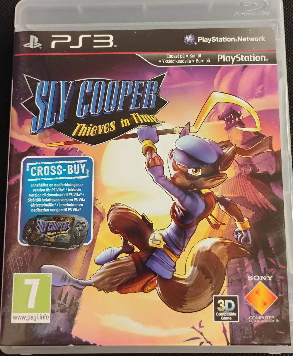 Sly Cooper Thieves in Time (U. manual)