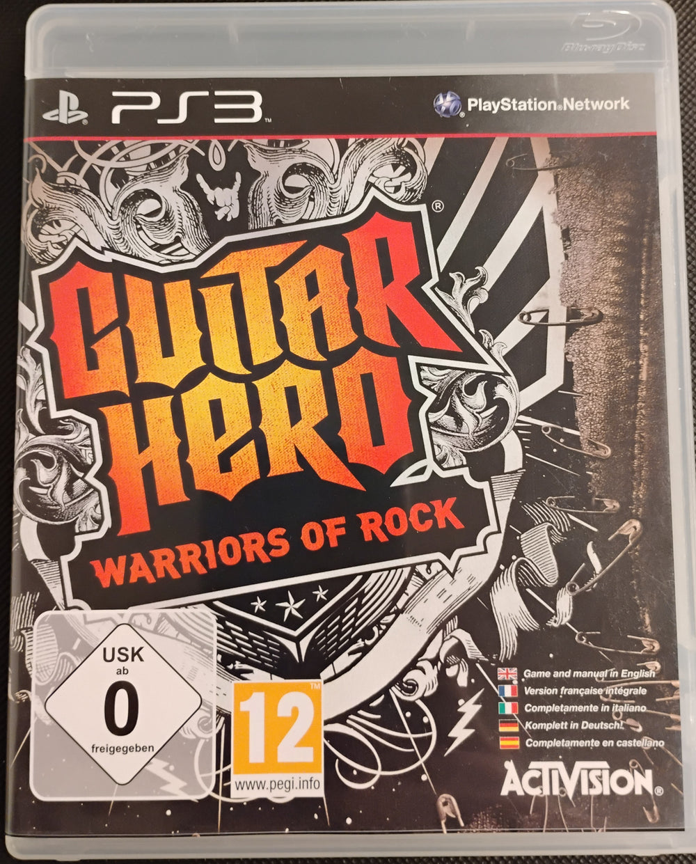 Guitar Hero Warriors of Rock (U. manual)