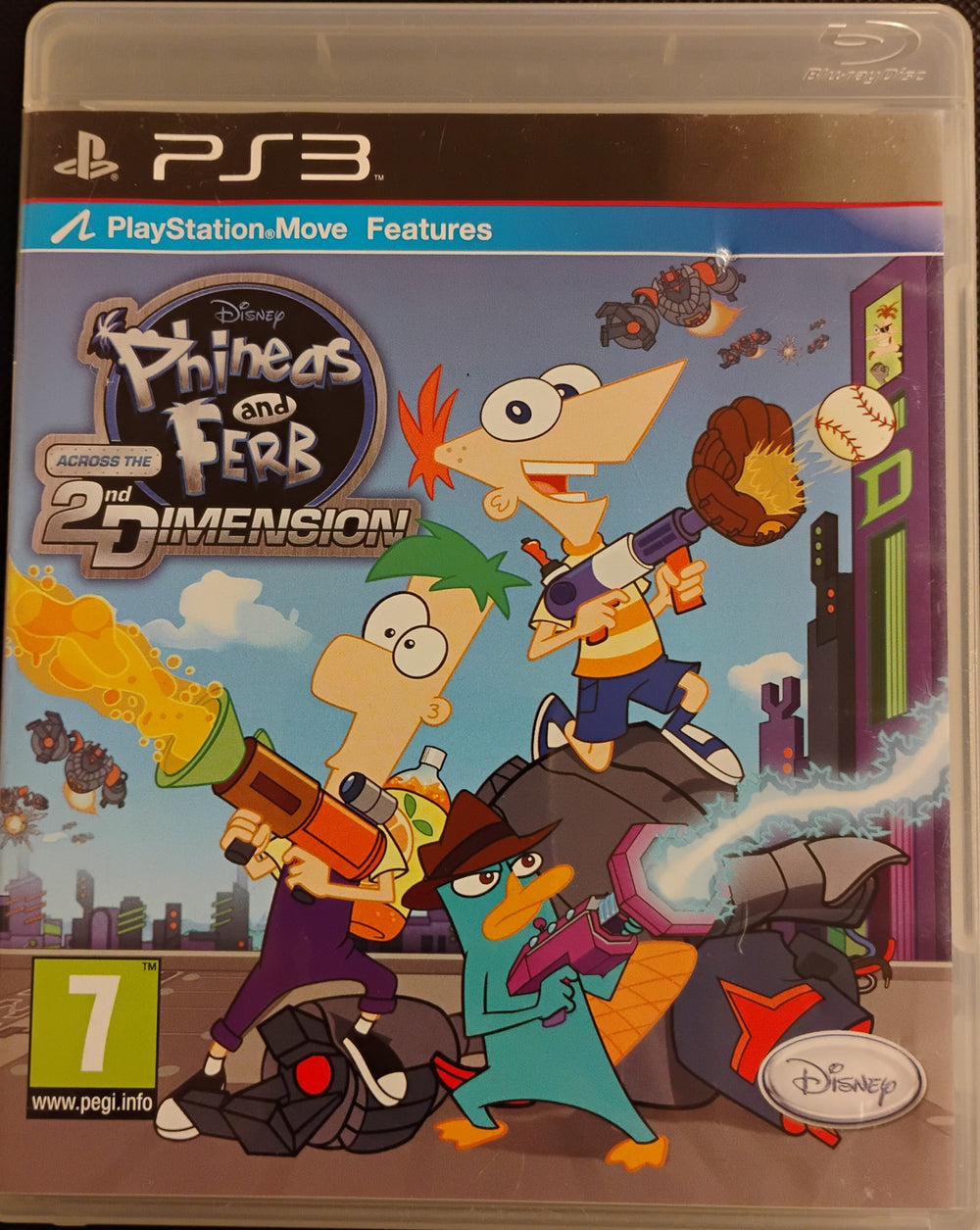 Phineas and Ferb Across The 2nd Dimension (Mindre kosmetiske fejl)