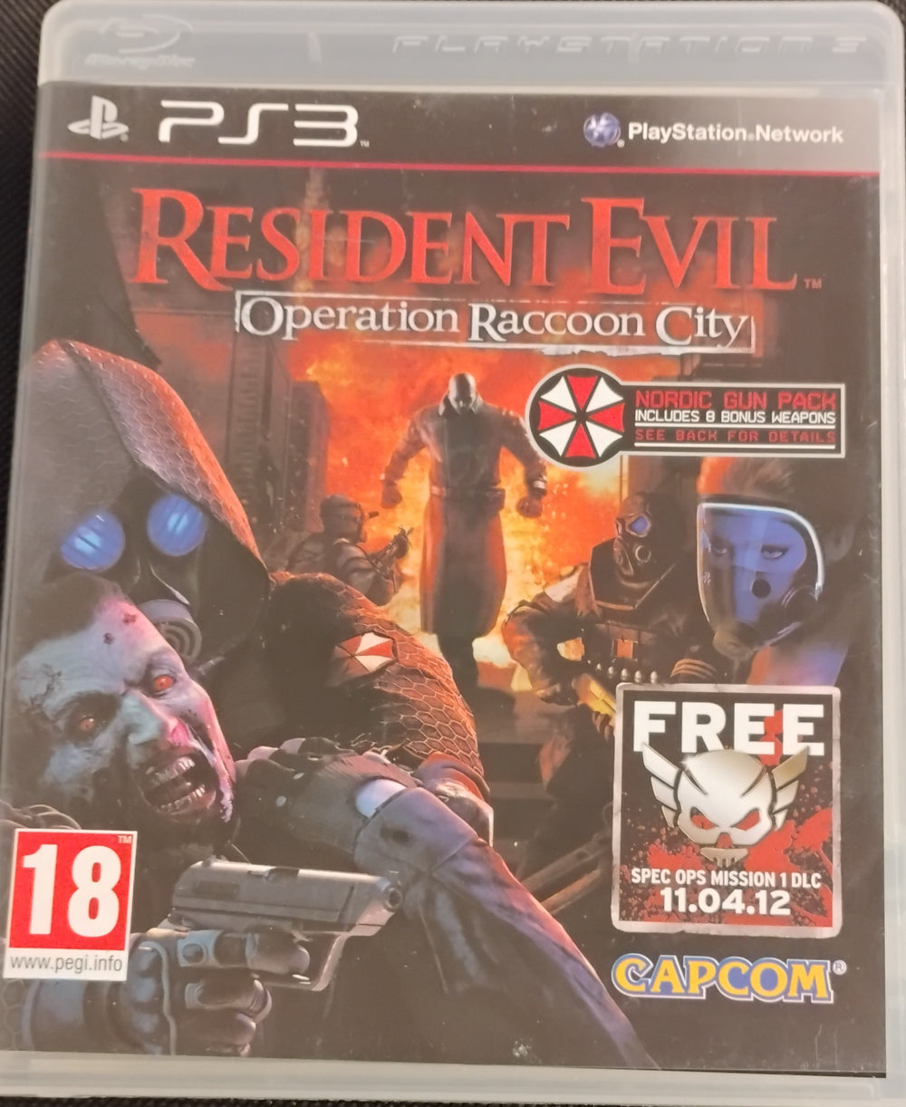 Resident Evil Operation Racoon City (U. manual)