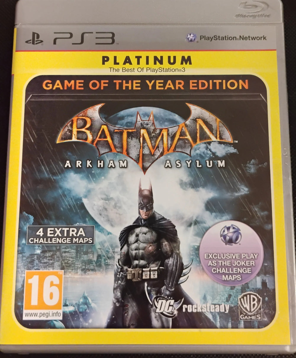 Batman Arkham Asylum (Game of The Year Edition) (Platinum)