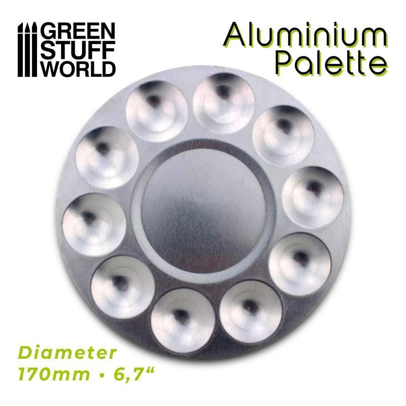 Round Aluminium Palette - ZZGames.dk