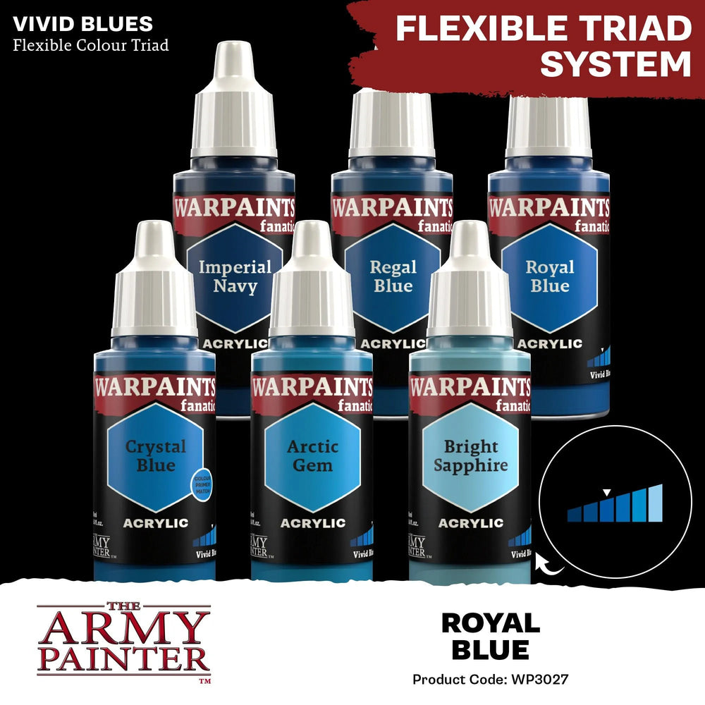 
                  
                    Royal Blue (Warpaints Fanatic Acrylics) - ZZGames.dk
                  
                