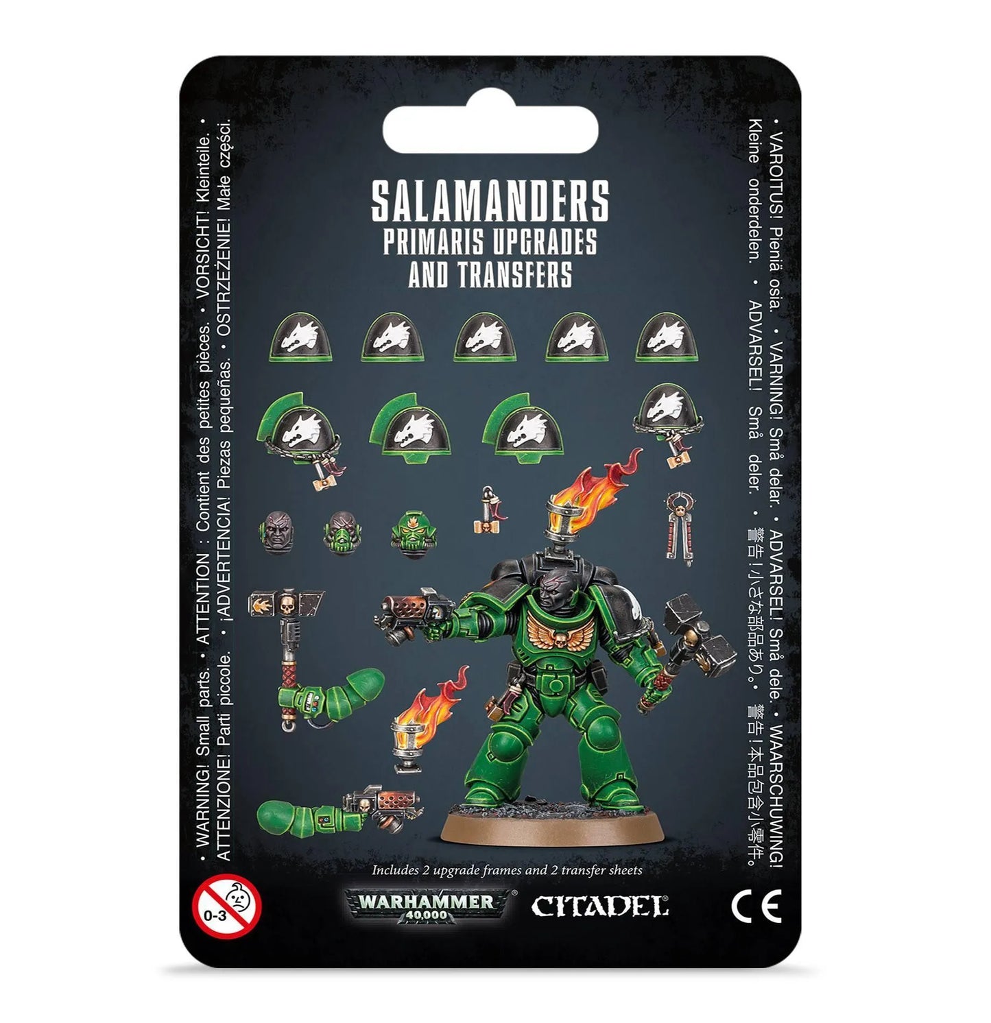 SALAMANDERS PRIMARIS UPGRADES & TRANSFERS - ZZGames.dk