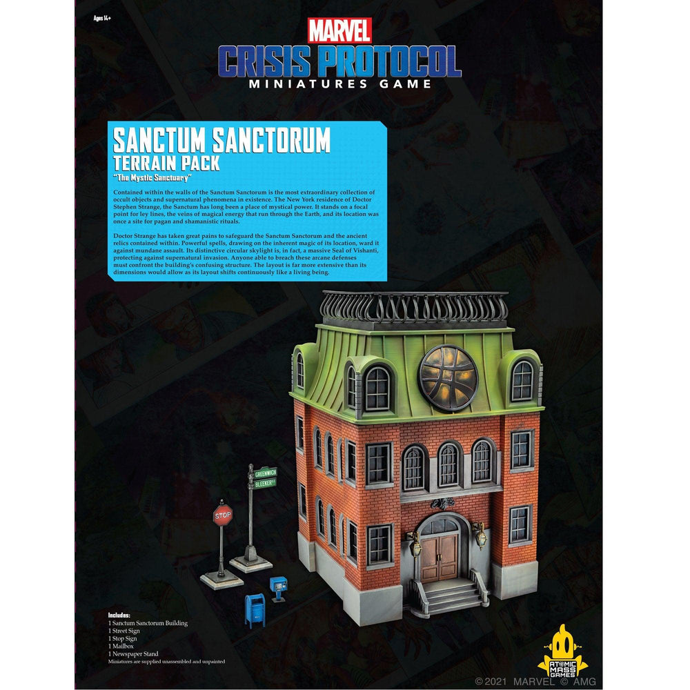 Sanctum Sanctorum Terrain - ZZGames.dk