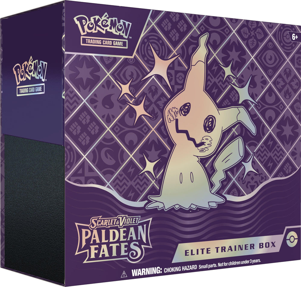 Scarlet & Violet Paldean Fates Elite Trainer Box - ZZGames.dk