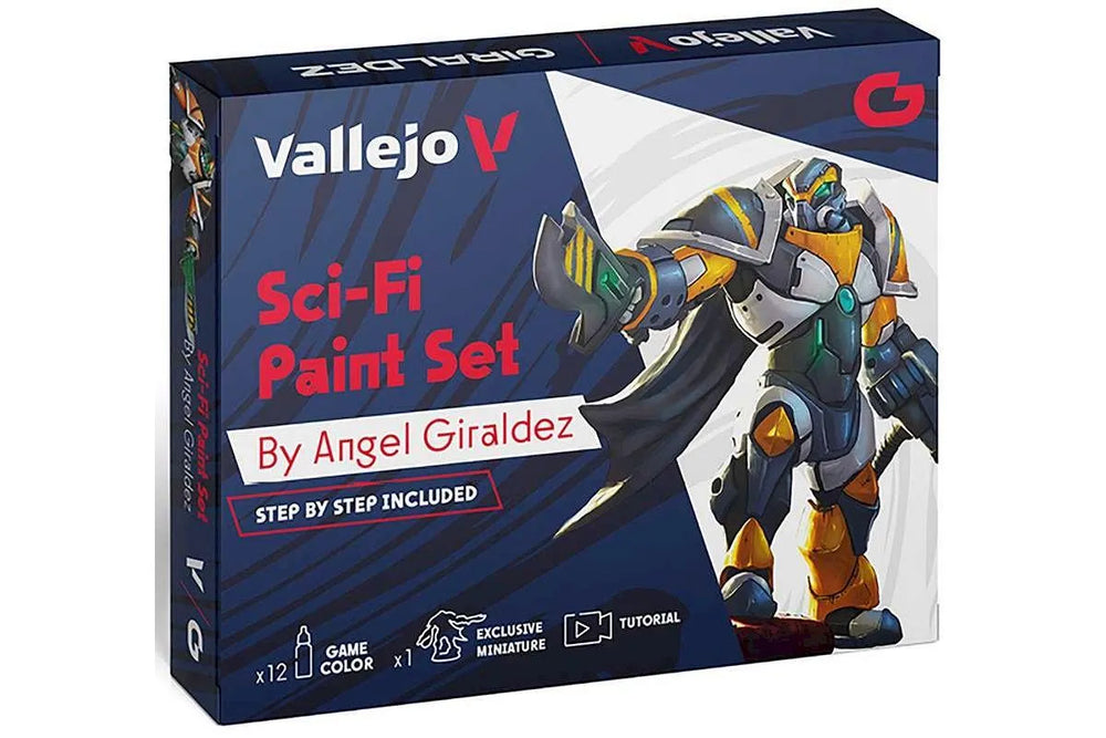 Sci-Fi Paint Set by Ángel Giráldez (Game Color) - ZZGames.dk