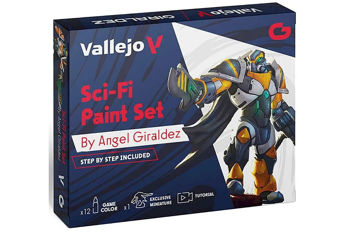 
                  
                    Sci-Fi Paint Set by Ángel Giráldez (Game Color) - ZZGames.dk
                  
                