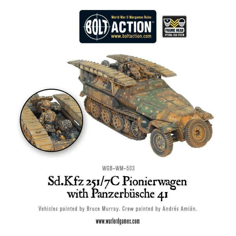 Sd.Kfz 251/7C Pionierwagen with panzerbuchse 41 - ZZGames.dk