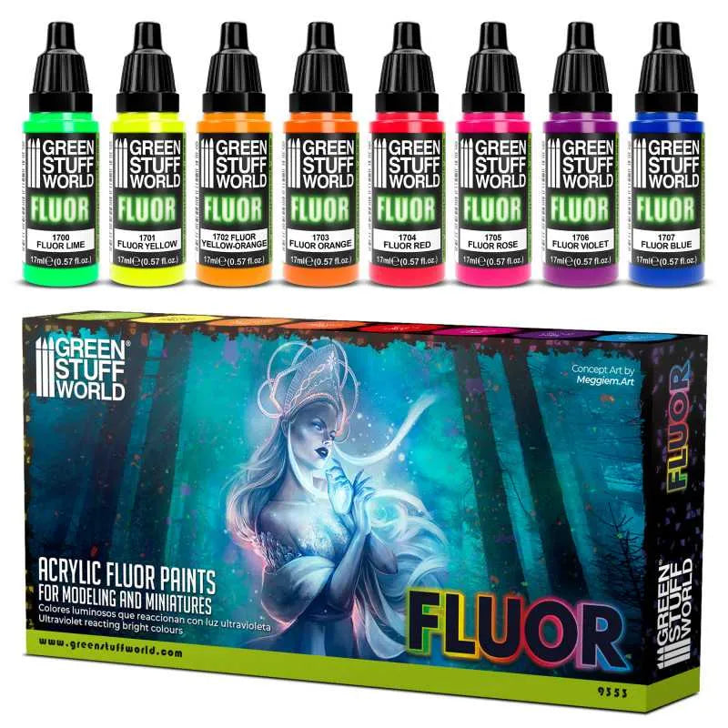 Fluor Paint Set