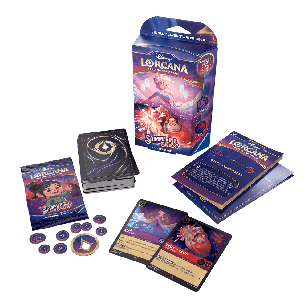 Shimmering Skies - Starter Deck (Amethyst / Ruby) - ZZGames.dk