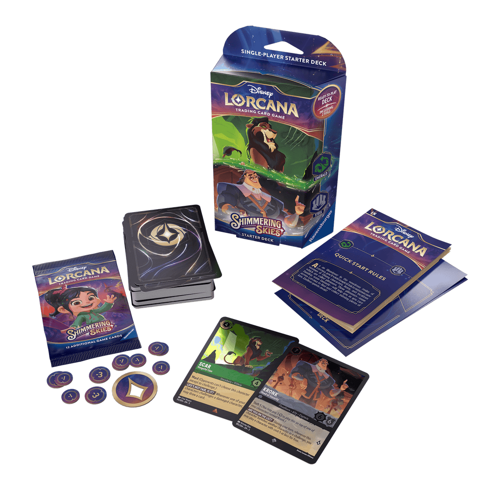 Shimmering Skies - Starter Deck (Emerald / Steel) - ZZGames.dk