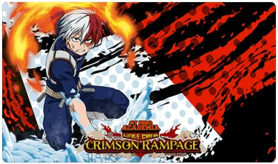 Shoto Todoroki Playmat - Series 2: Crimson Rampage - ZZGames.dk