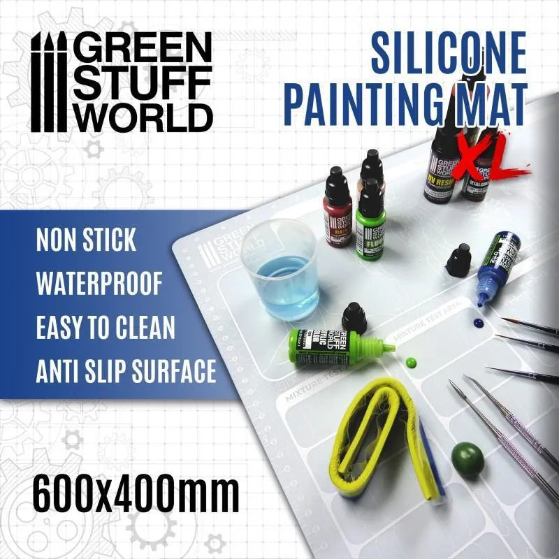 Silicone Painting Mat 600x400mm - ZZGames.dk