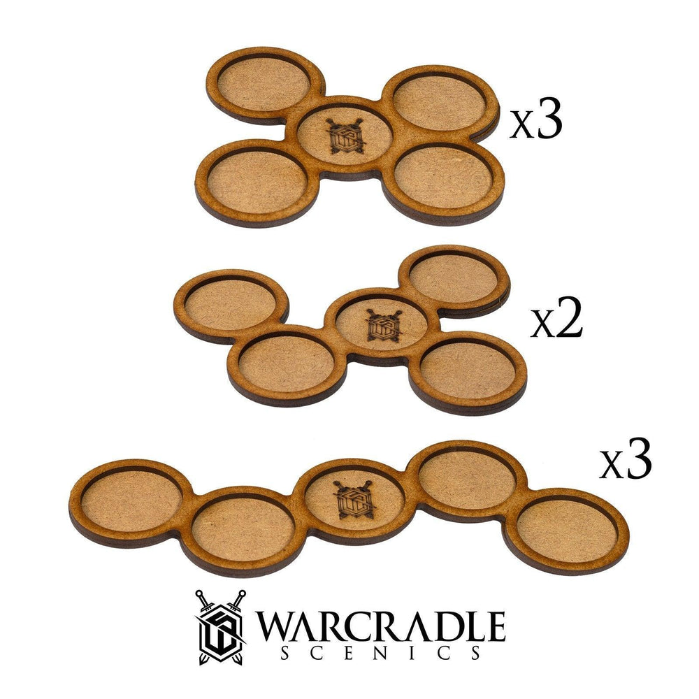 SKIRMISH MOVEMENT TRAYS - 30MM - ZZGames.dk