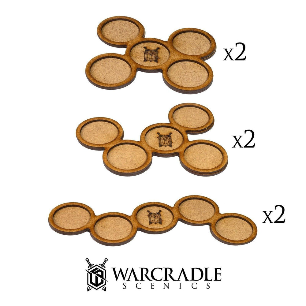 SKIRMISH MOVEMENT TRAYS - 32MM - ZZGames.dk