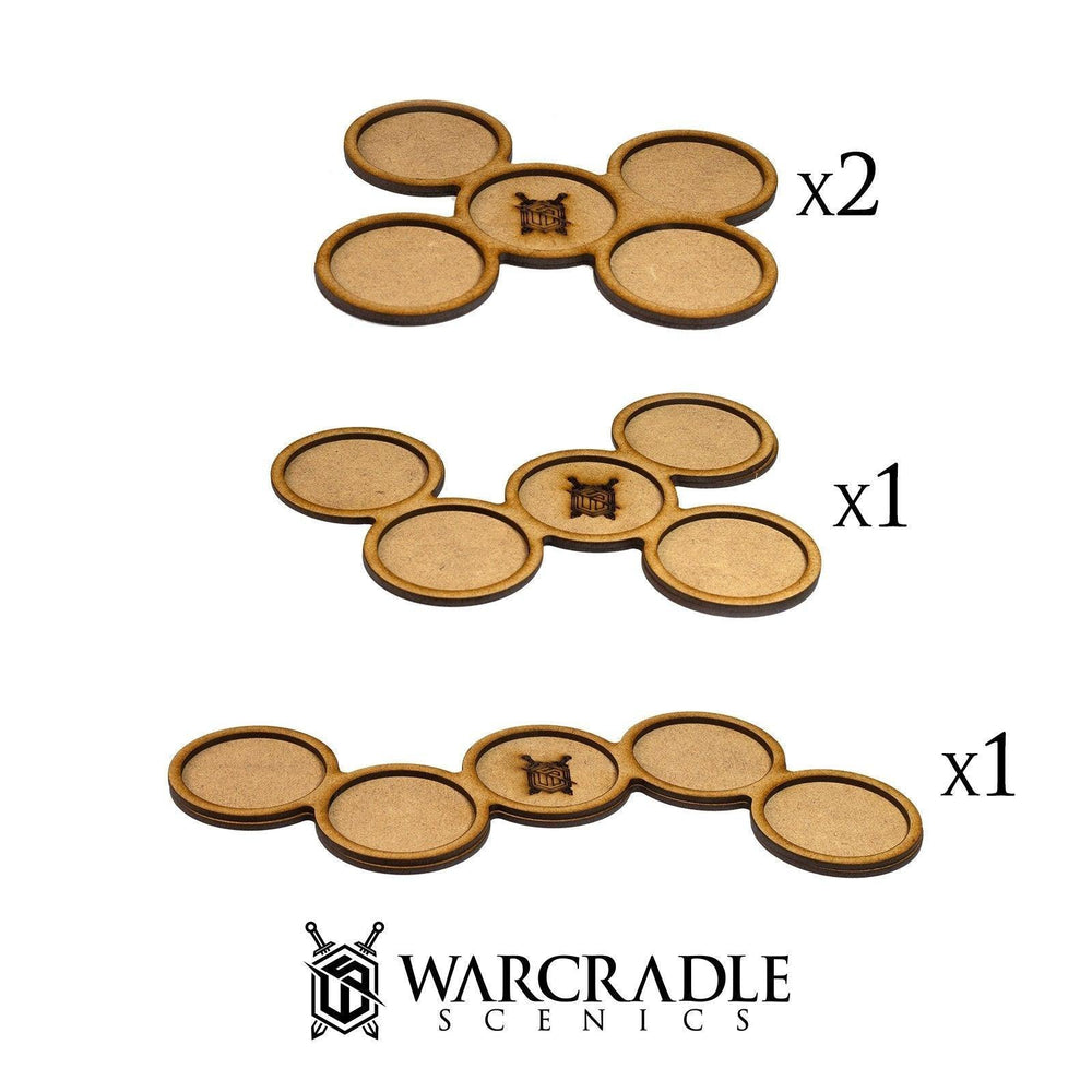 SKIRMISH MOVEMENT TRAYS - 40MM - ZZGames.dk