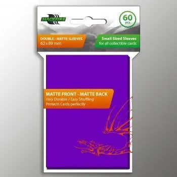 Small Double-Matte - Purple (62x89mm) - ZZGames.dk