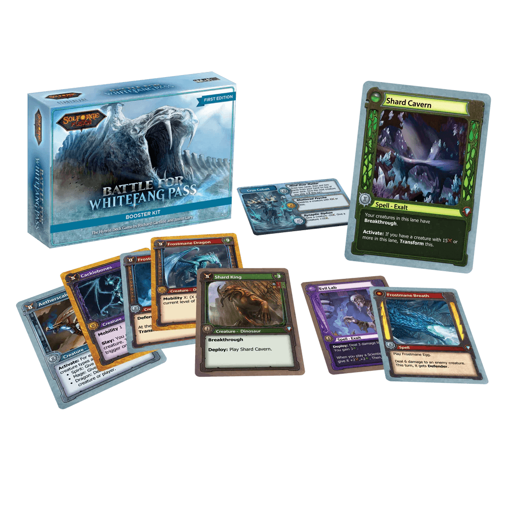 SolForge Fusion Battle for Whitefang Pass Booster Kit - ZZGames.dk