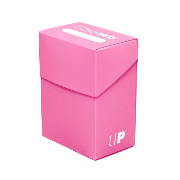 Solid Color Deck Box - Bright Pink - ZZGames.dk