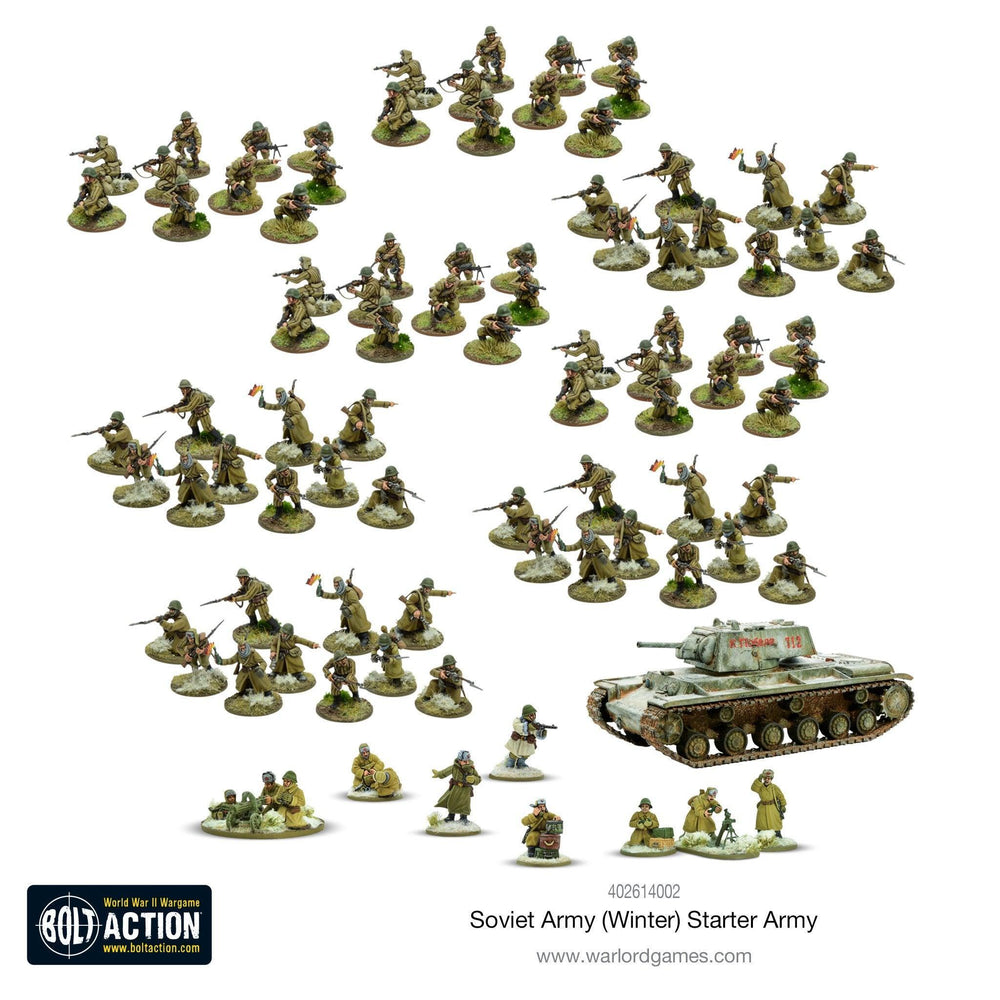 Soviet Army (Winter) starter army - ZZGames.dk