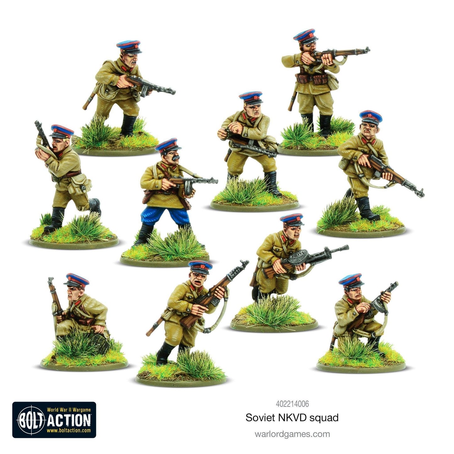 Soviet NKVD Squad - ZZGames.dk