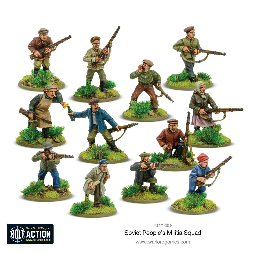 Soviet Peoples Militia squad - ZZGames.dk