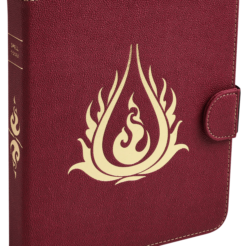 Spell Codex Portfolio - Blood Red - ZZGames.dk