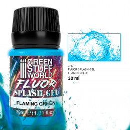 Splash Gel - Flaming Blue - ZZGames.dk