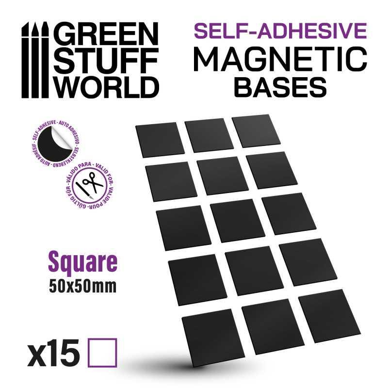 
                  
                    Square Magnetic Sheet SELF-ADHESIVE - 50x50mm - ZZGames.dk
                  
                