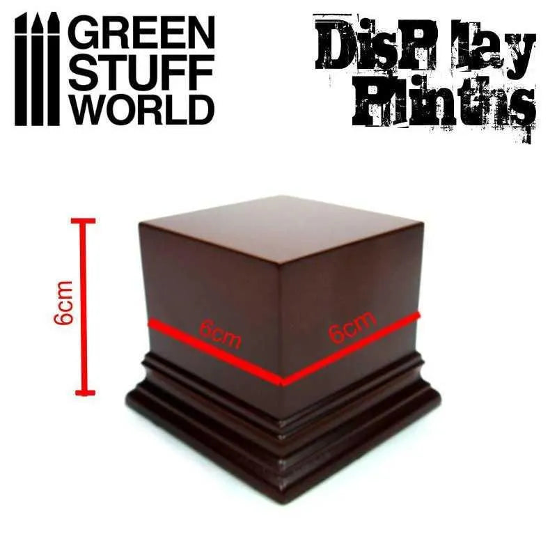 
                  
                    Square Top Display Plinth 6x6 cm - Hazelnut Brown - ZZGames.dk
                  
                