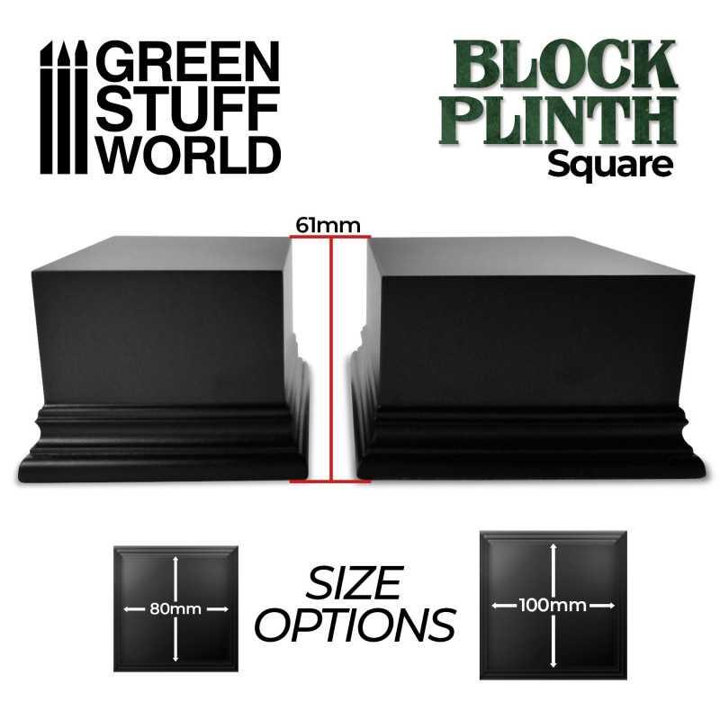 
                  
                    Square Top Display Plinth 8x8 cm - Black - ZZGames.dk
                  
                