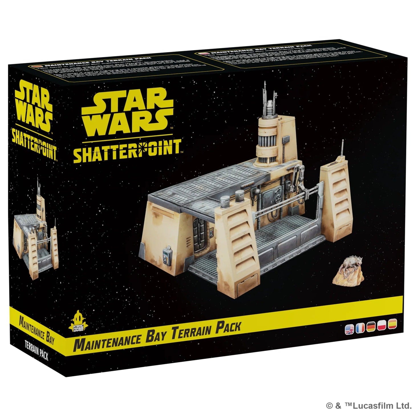 Star Wars: Shatterpoint Maintenance Bay Terrain Pack - ZZGames.dk