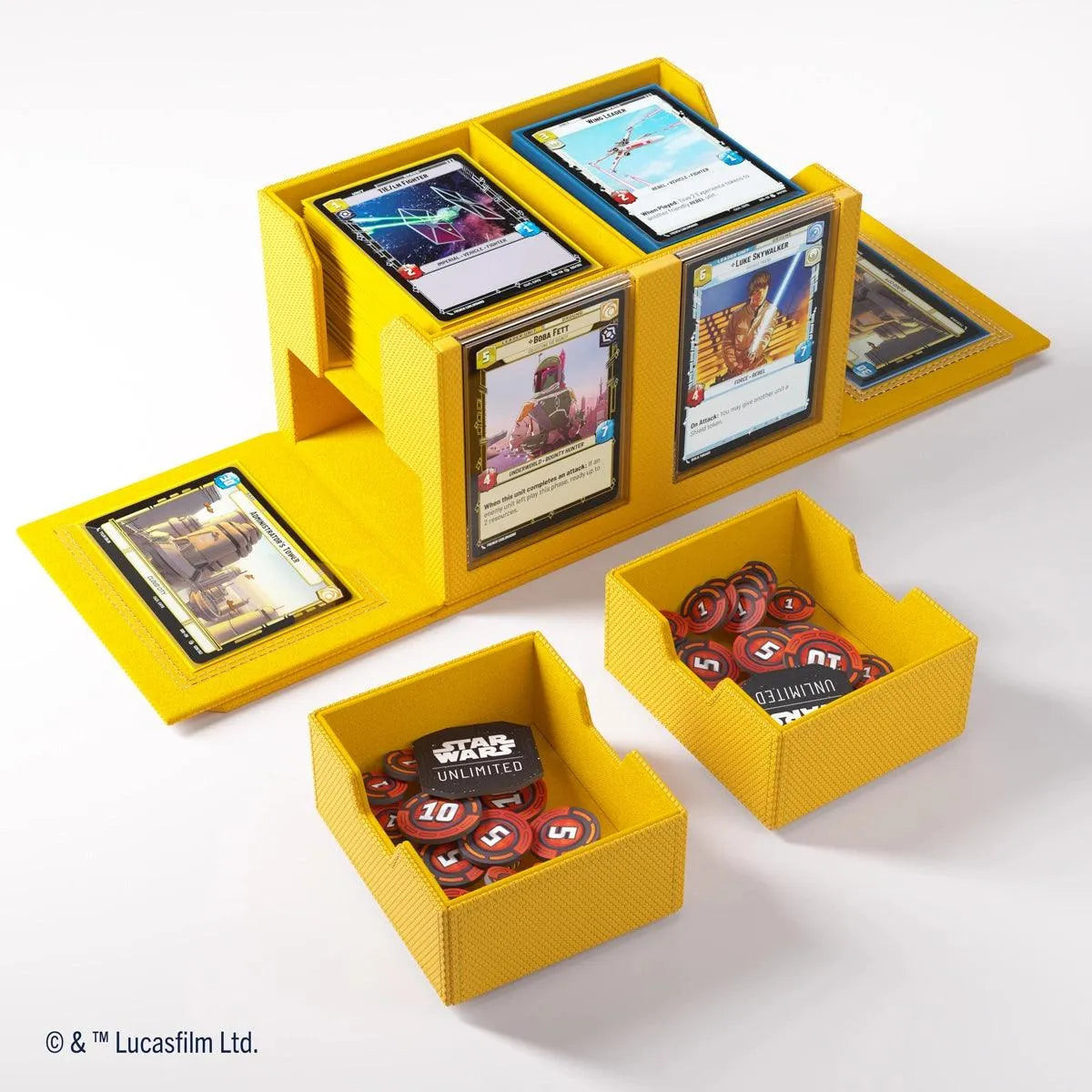 
                  
                    Star Wars™: Unlimited Double Deck Pod - Yellow - ZZGames.dk
                  
                