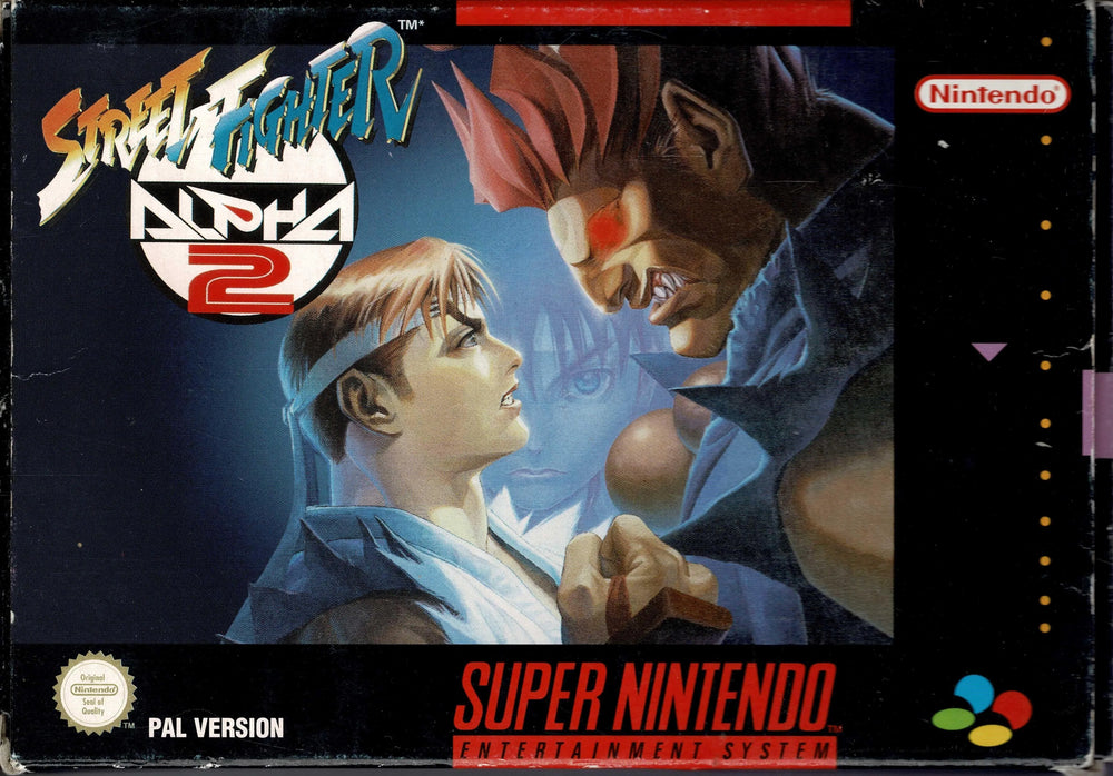 Street Fighter Alpha 2 i æske - ZZGames.dk