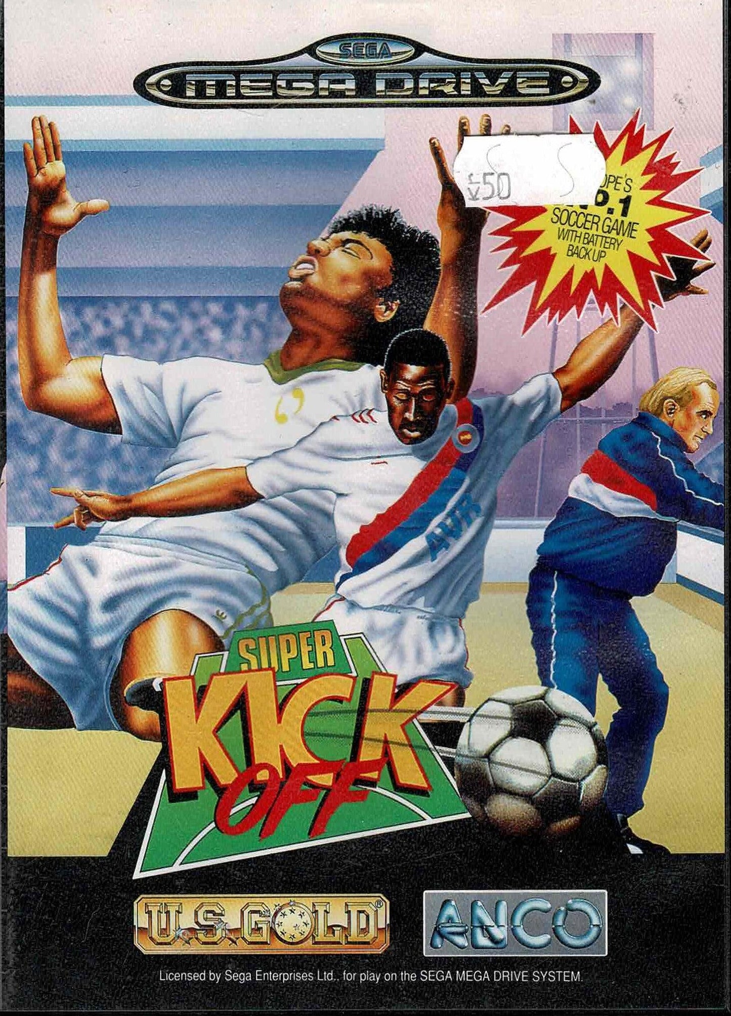 Super Kick Off (u. manual) - ZZGames.dk