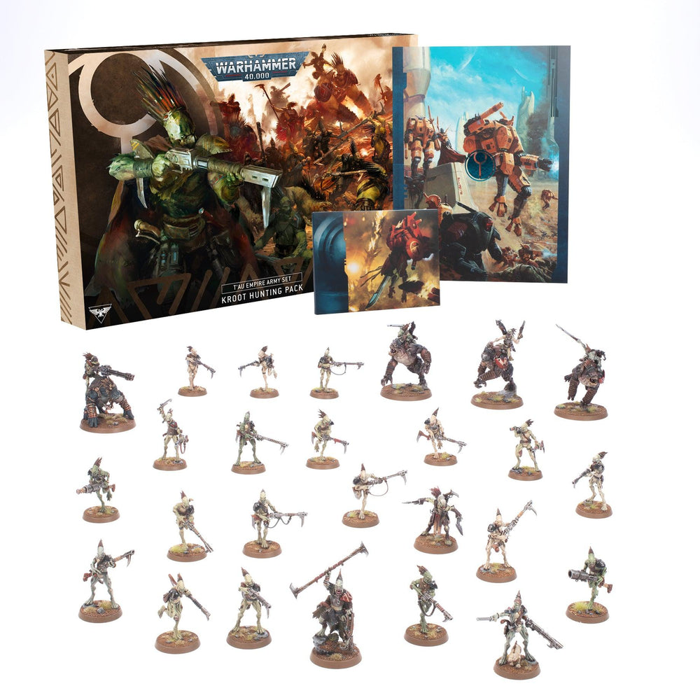 T'AU EMPIRE ARMY SET: KROOT HUNTING PACK - ZZGames.dk