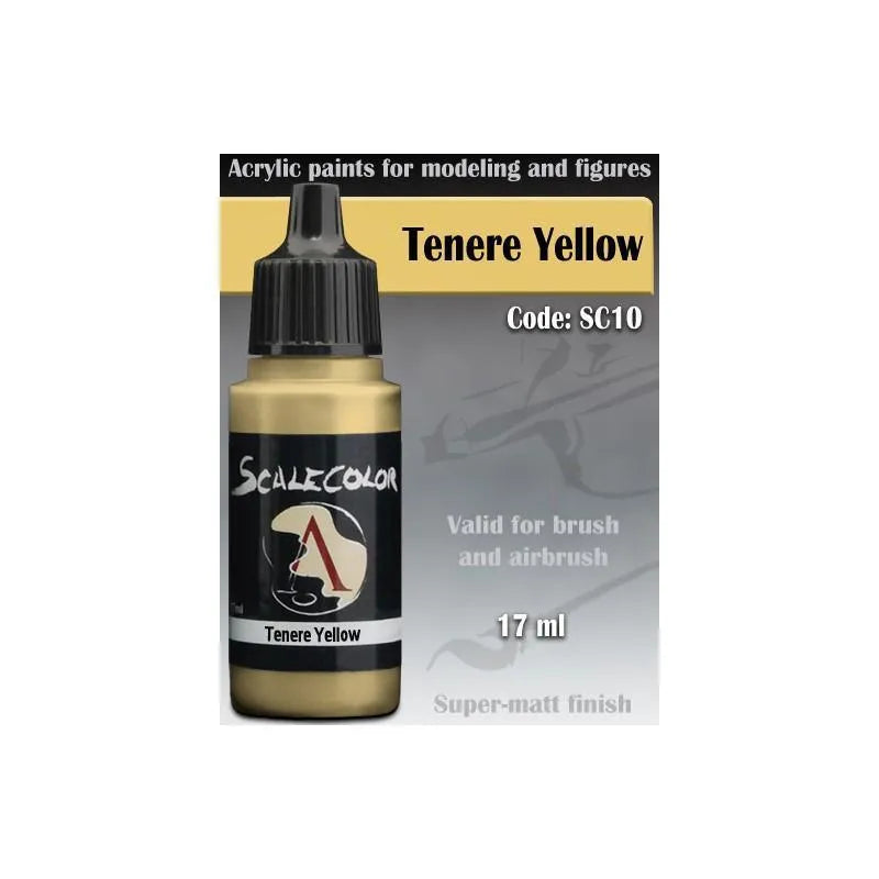 Tenere Yellow (Scale Color) - ZZGames.dk