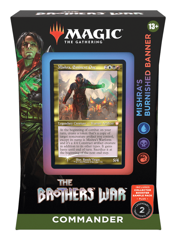 The Brothers War Commander Deck Mishra’s Burnished Banner - ZZGames.dk