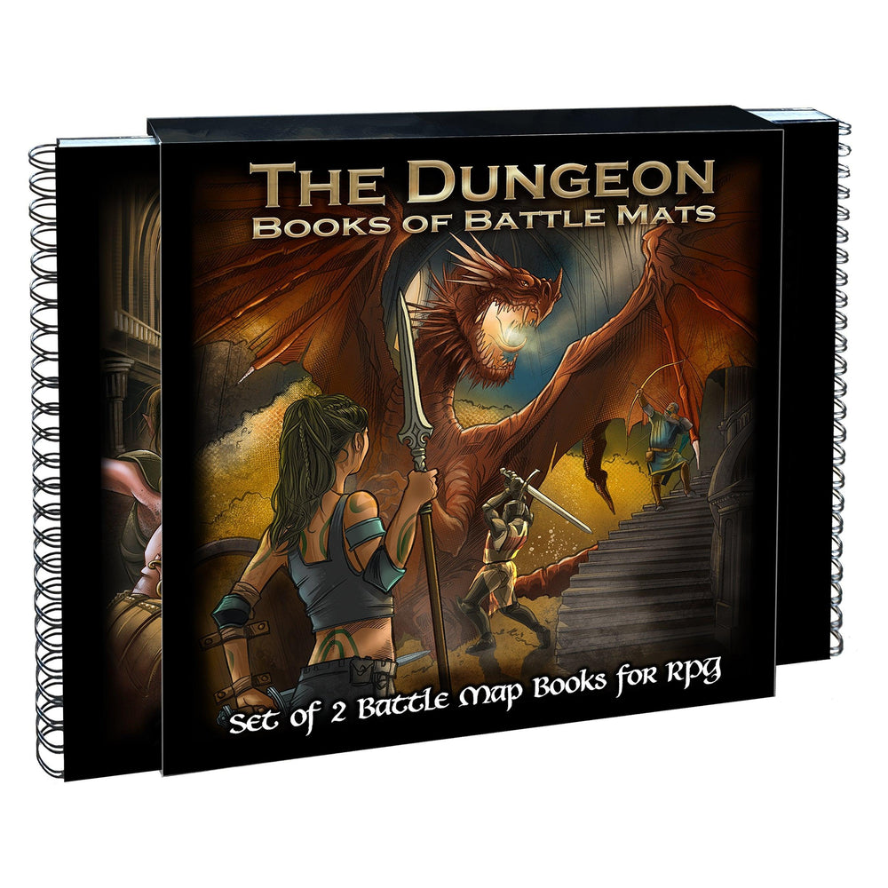 The Dungeon Books of Battle Mats - ZZGames.dk