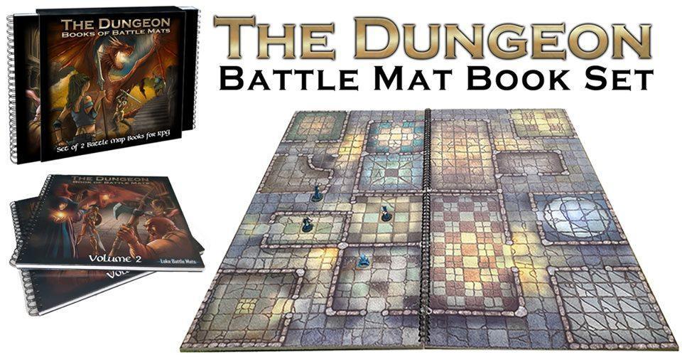 The Dungeon Books of Battle Mats - ZZGames.dk