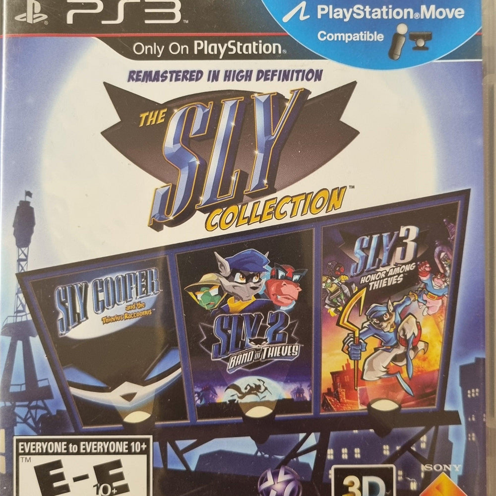 The Sly Collection (NTSC) (Slid på front cover) - ZZGames.dk