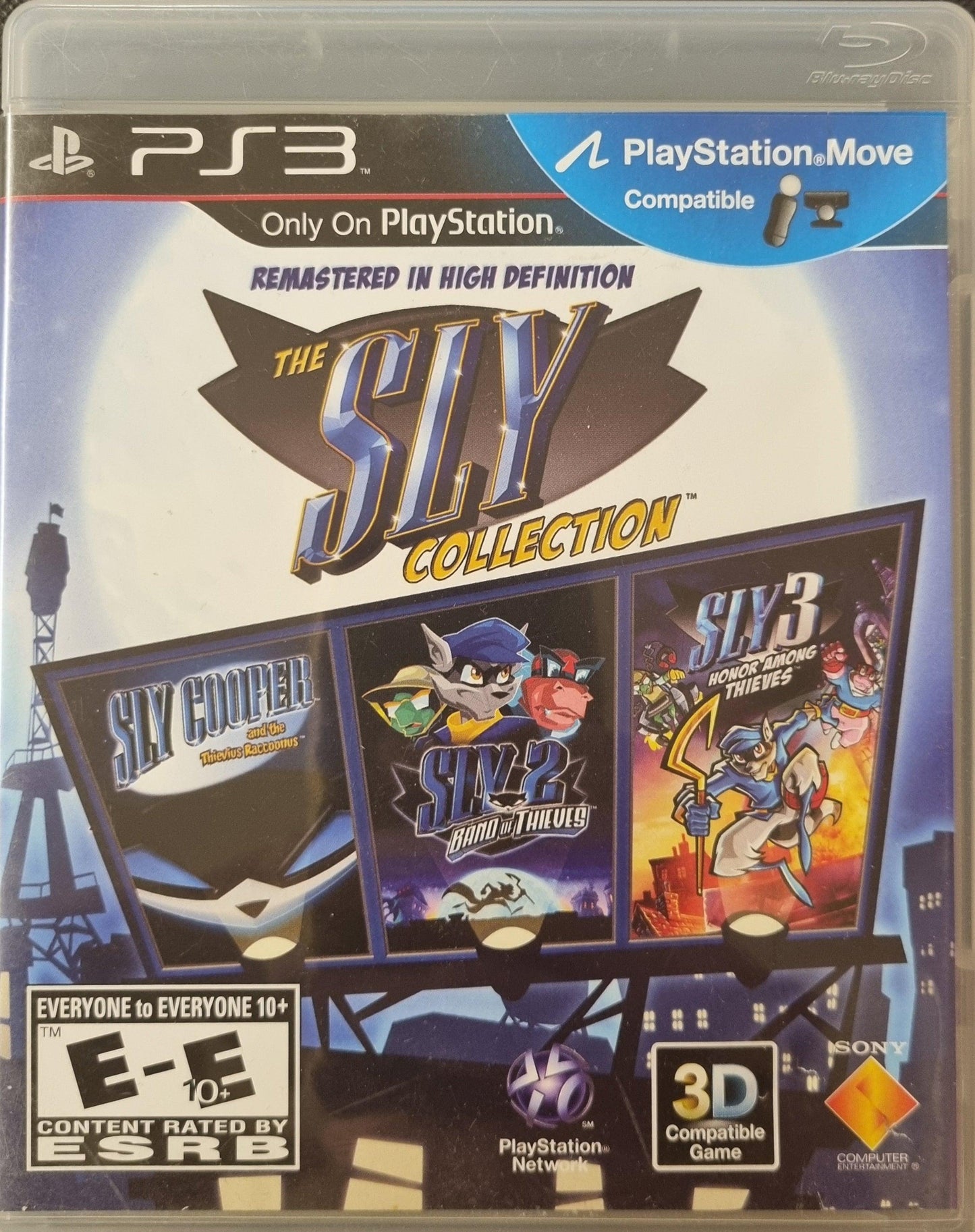 The Sly Collection (NTSC) (Slid på front cover) - ZZGames.dk