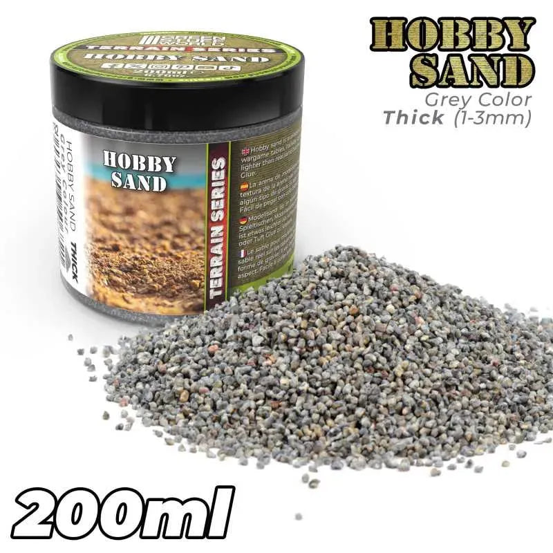 Thick Hobby Sand - Dark Grey 200ml