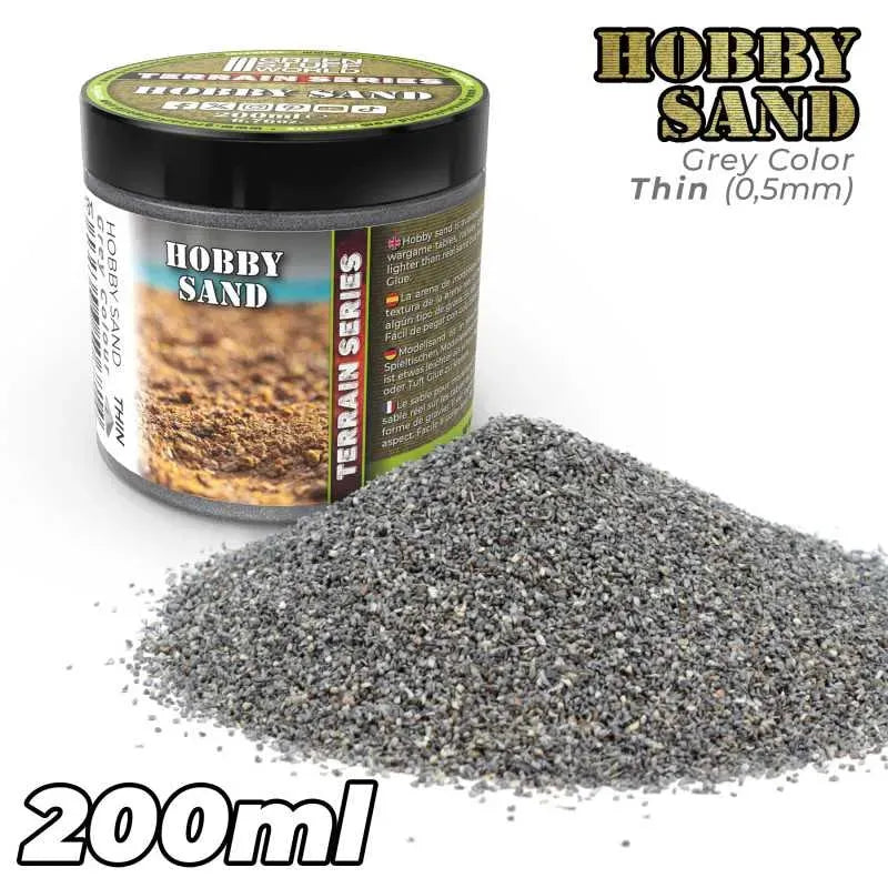 Thin Hobby Sand - Dark Grey 200ml